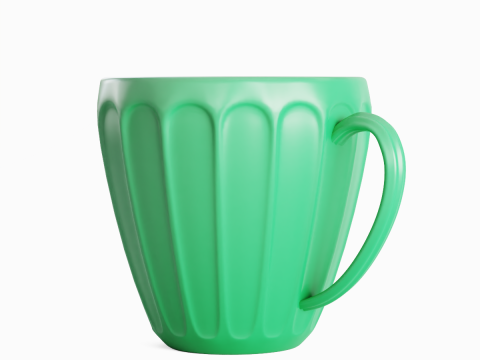 Tea Cup 02 3Dモデル