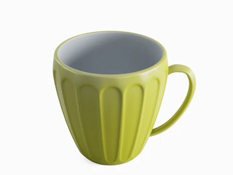 티 컵 03 3D 모델