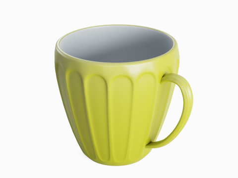 Tea Cup 03 3D Model