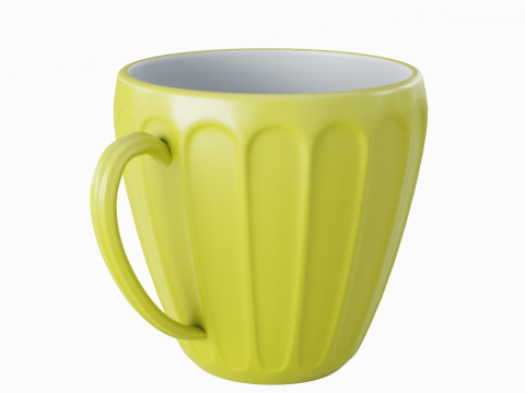 Tea Cup 03 3D Model