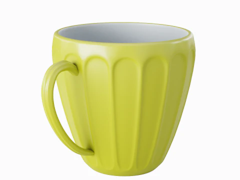 Tea Cup 03 3D Model