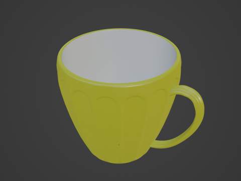 Tea Cup 03 3D Model
