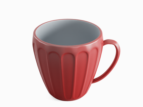 Tea Cup 04 3D Model