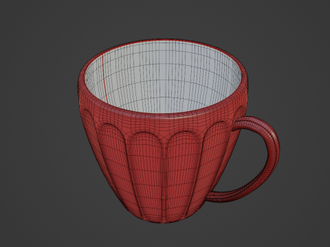 Tea Cup 04 3Dモデル