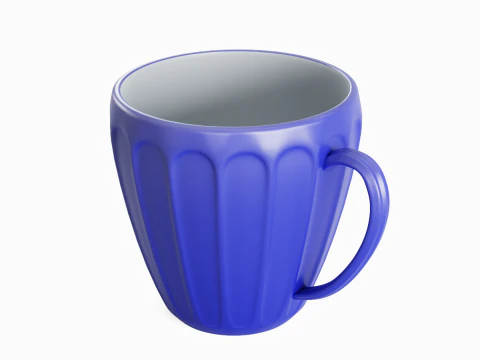 Tea Cup 05 3D Model