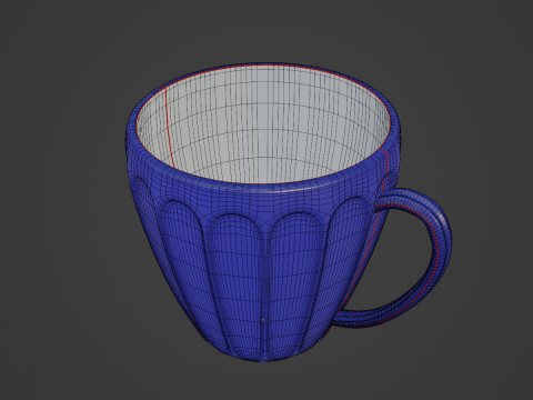 Tea Cup 05 3Dモデル