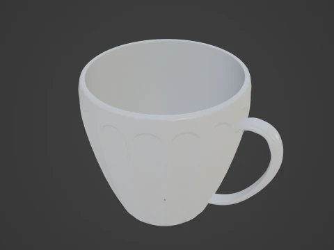 Tea Cup 06 3D Model
