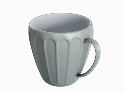 Tea Cup 07 3D Model
