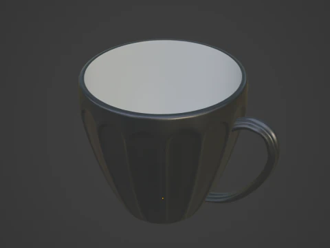 Tea Cup 08 3D Model