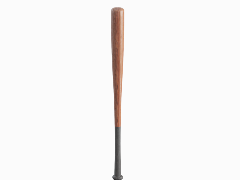 Baseball Bat B 01 3D Model