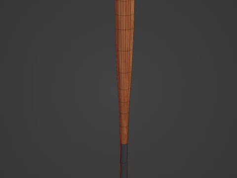 Baseball Bat B 01 3D Model