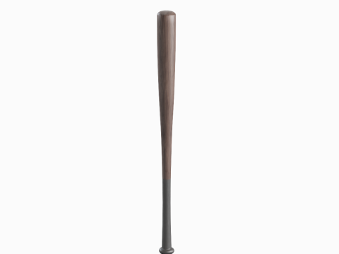 Baseball Bat B 02 3D Model