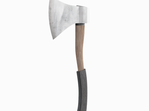 Camping Axe 01 Model 3D