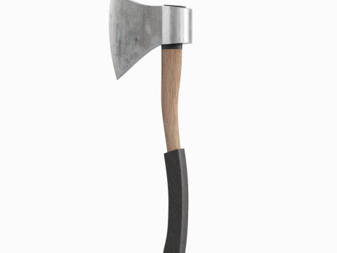 Camping Axe 01 Model 3D