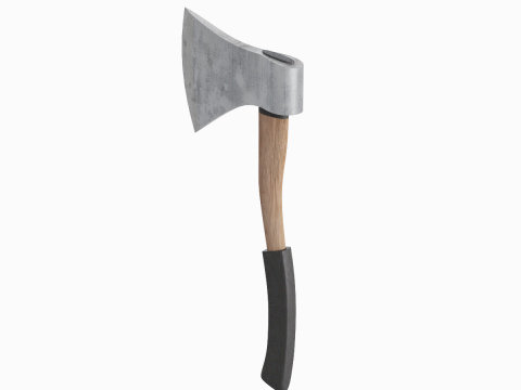 Camping Axe 01 Model 3D
