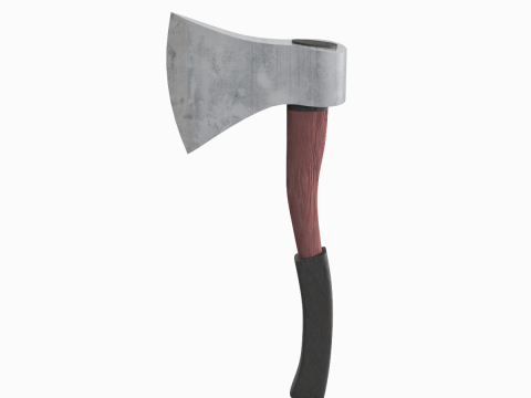 Camping Axe 02 3D Model