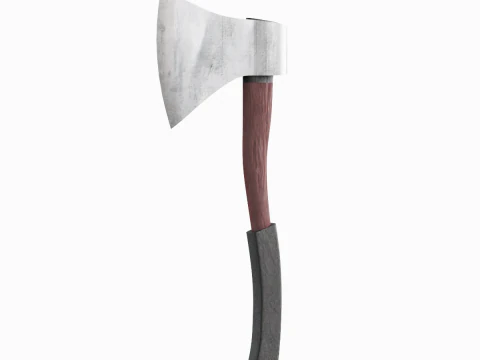 Camping Axe 02 3D Model