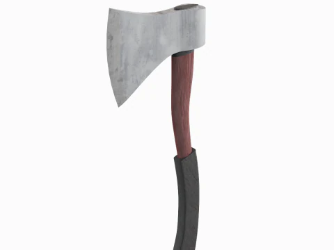 Camping Axe 02 3D Model