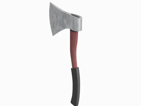 Camping Axe 02 3D Model