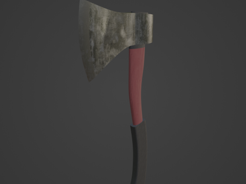Camping Axe 02 Modelo 3D