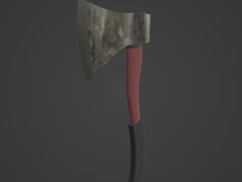 Camping Axe 02 3D Model