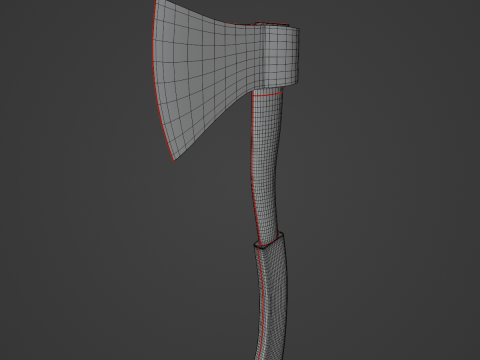 Camping Axe 03 3D Модель