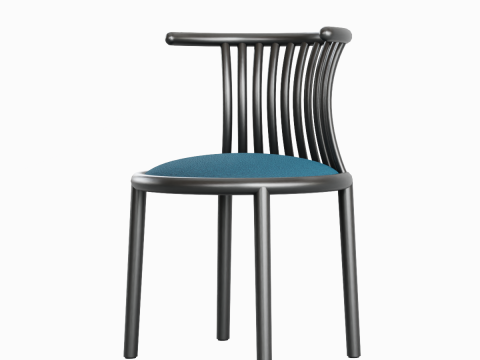 Curved Iron Chair B 01 Modelo 3D