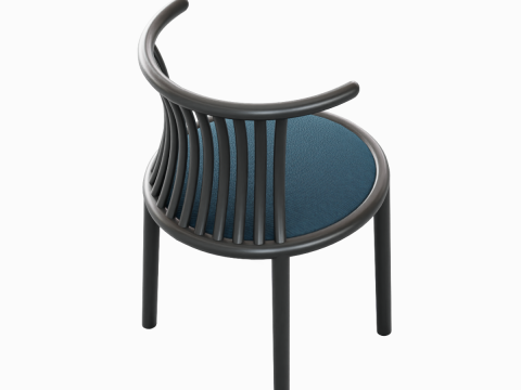 Curved Iron Chair B 01 Modelo 3D