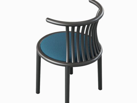 Curved Iron Chair B 01 Modelo 3D