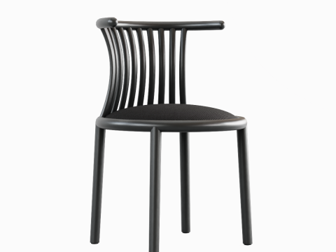 Curved Iron Chair B 02 3D 模型