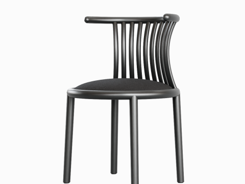 Curved Iron Chair B 02 3D 模型