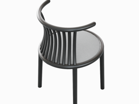 Curved Iron Chair B 03 3Dモデル