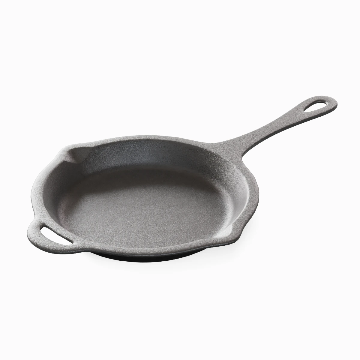 Frying Pan B 01 3D Model .c4d .max .obj .3ds .fbx .stl .blend
