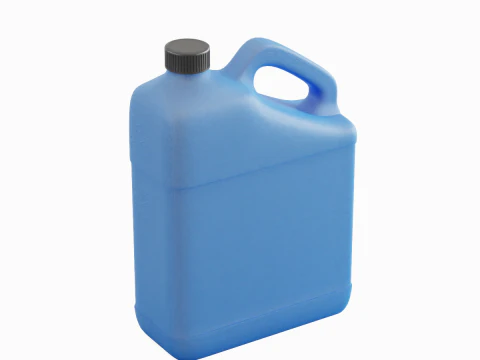 Contenitore in plastica granulosa 01 Modello 3D