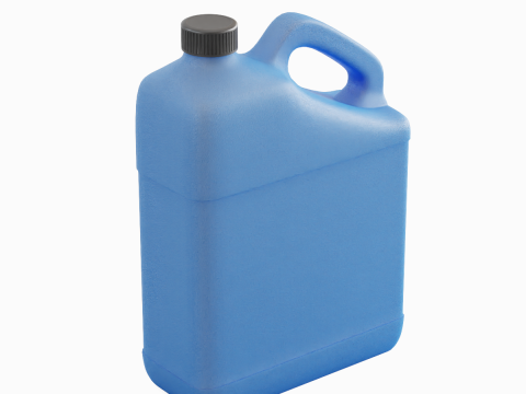 Grainy Plastic Canister 01 Modelo 3D