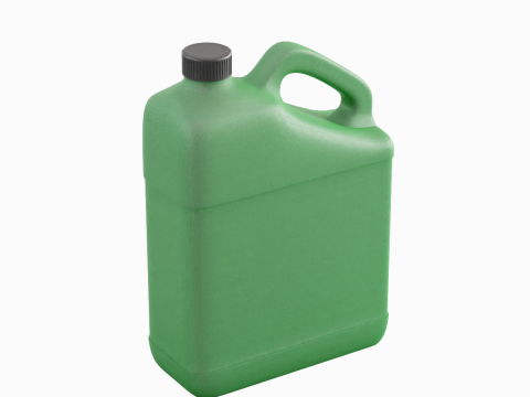 Grainy Plastic Canister 02 3D Model
