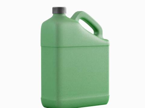 Grainy Plastic Canister 02 3D Model