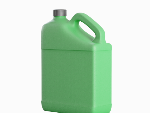 Grainy Plastic Canister 02 3D Model