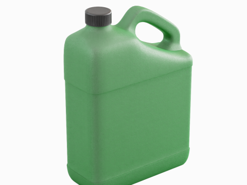 Grainy Plastic Canister 02 3D Model