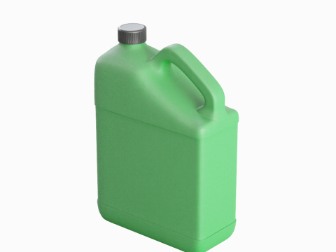 Grainy Plastic Canister 02 3D Model