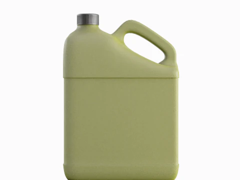 Grainy Plastic Canister 03 3D Model