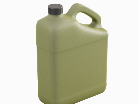 Grainy Plastic Canister 03 Modello 3D