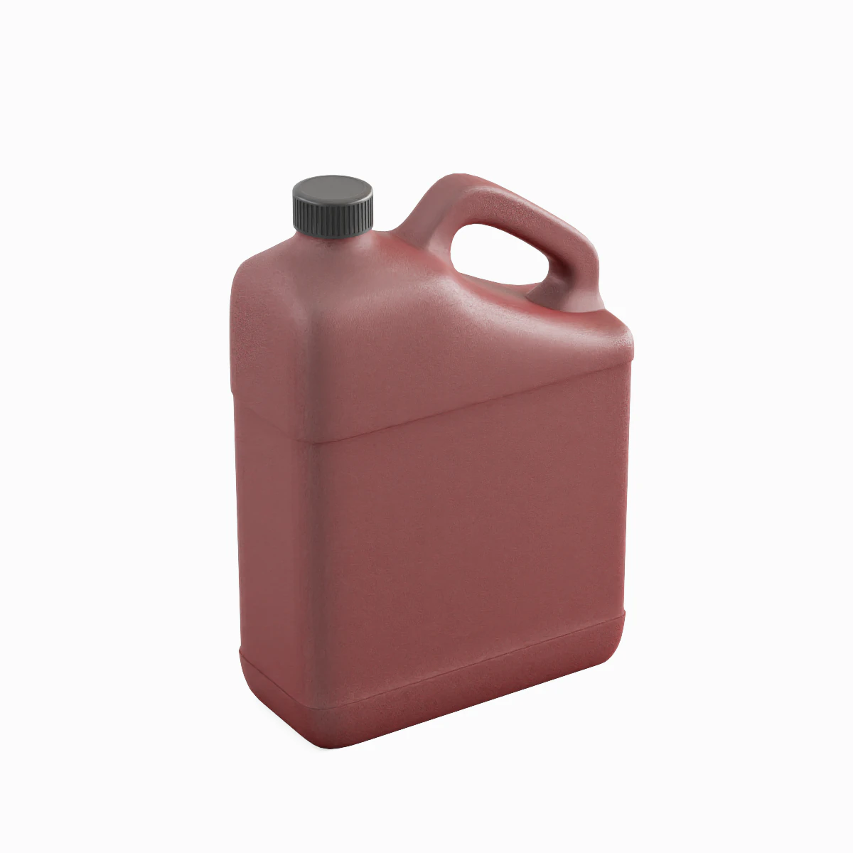 Grainy Plastic Canister 04 3D Model .c4d .max .obj .3ds .fbx .stl .blend