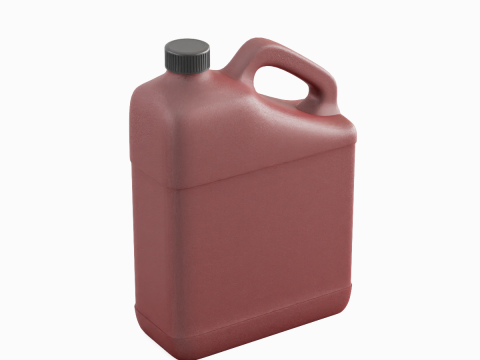 Grainy Plastic Canister 04 3D मॉडल