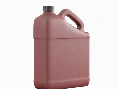 Grainy Plastic Canister 04 Model 3D