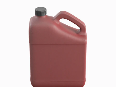 Grainy Plastic Canister 04 3D Model