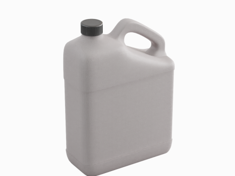 Grainy Plastic Canister 05 3Dモデル