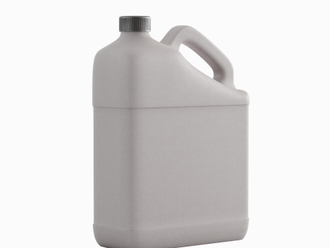 Grainy Plastic Canister 05 3D Model