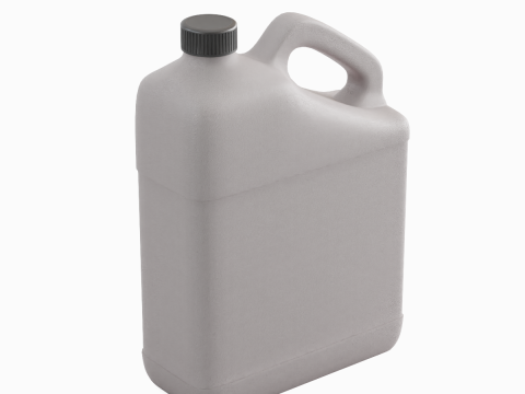 Grainy Plastic Canister 05 3D Model