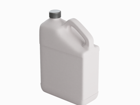 Grainy Plastic Canister 05 3D Model